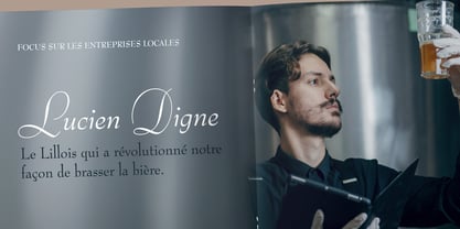 Bernhard Modern Font Poster 4